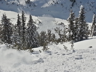 Lionhead Ridge Avalanche